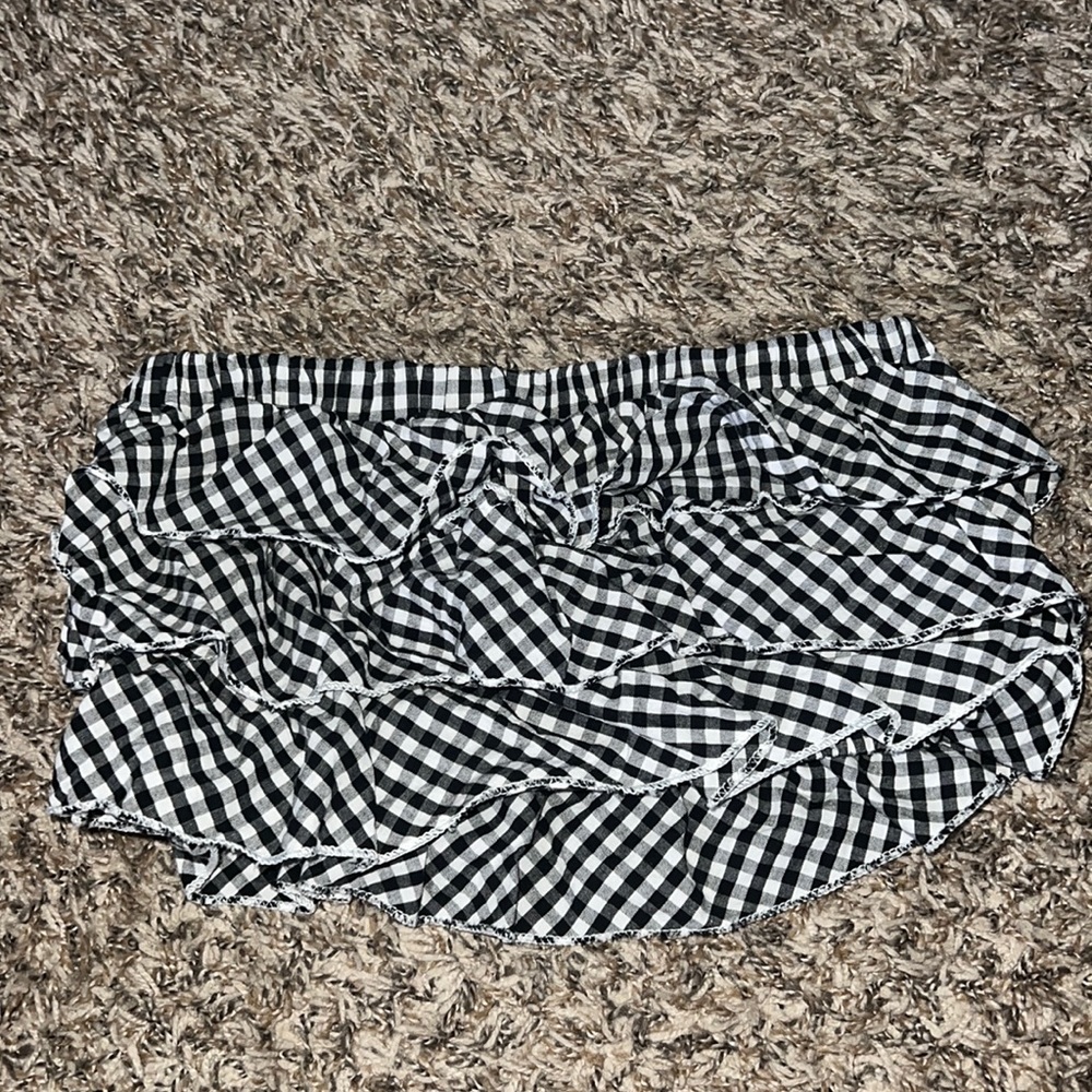 Cute Gingham Tube Top!